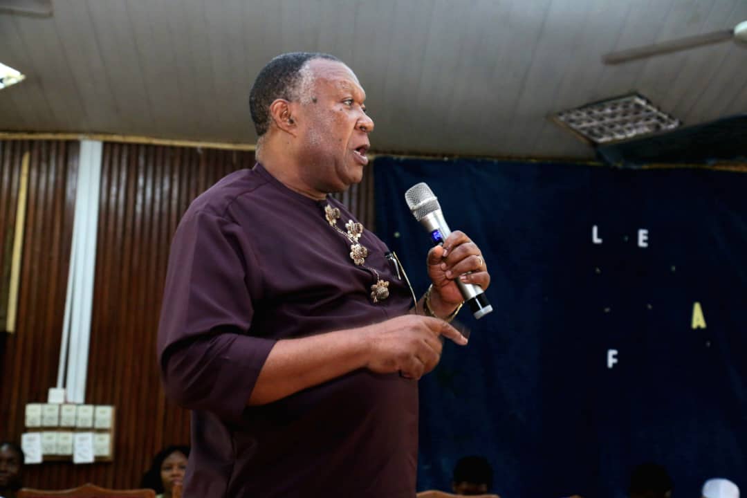 Delivering a public lecture