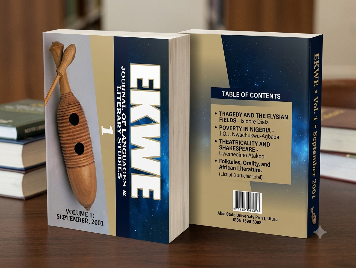 EKWE Journal Volume 1 book cover